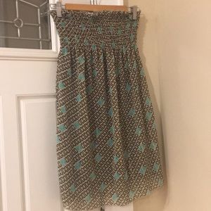 Lspace l*space bandeau bathing suit coverup dress